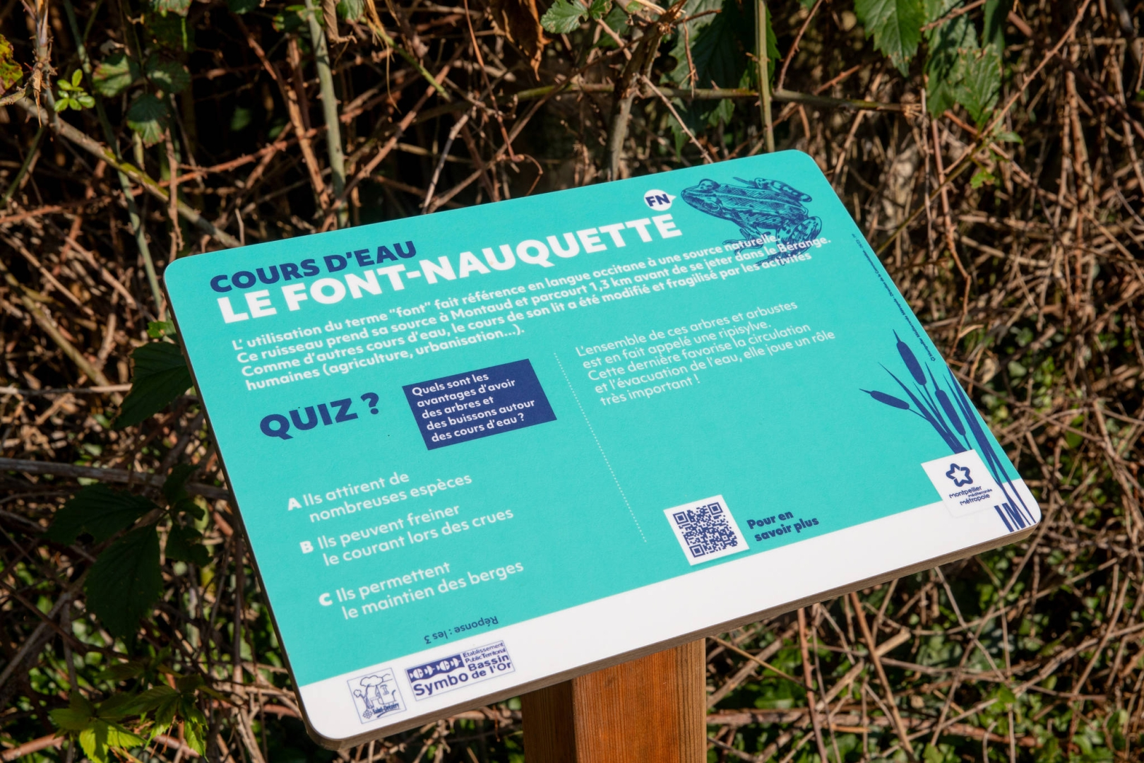 panneau pédagogique