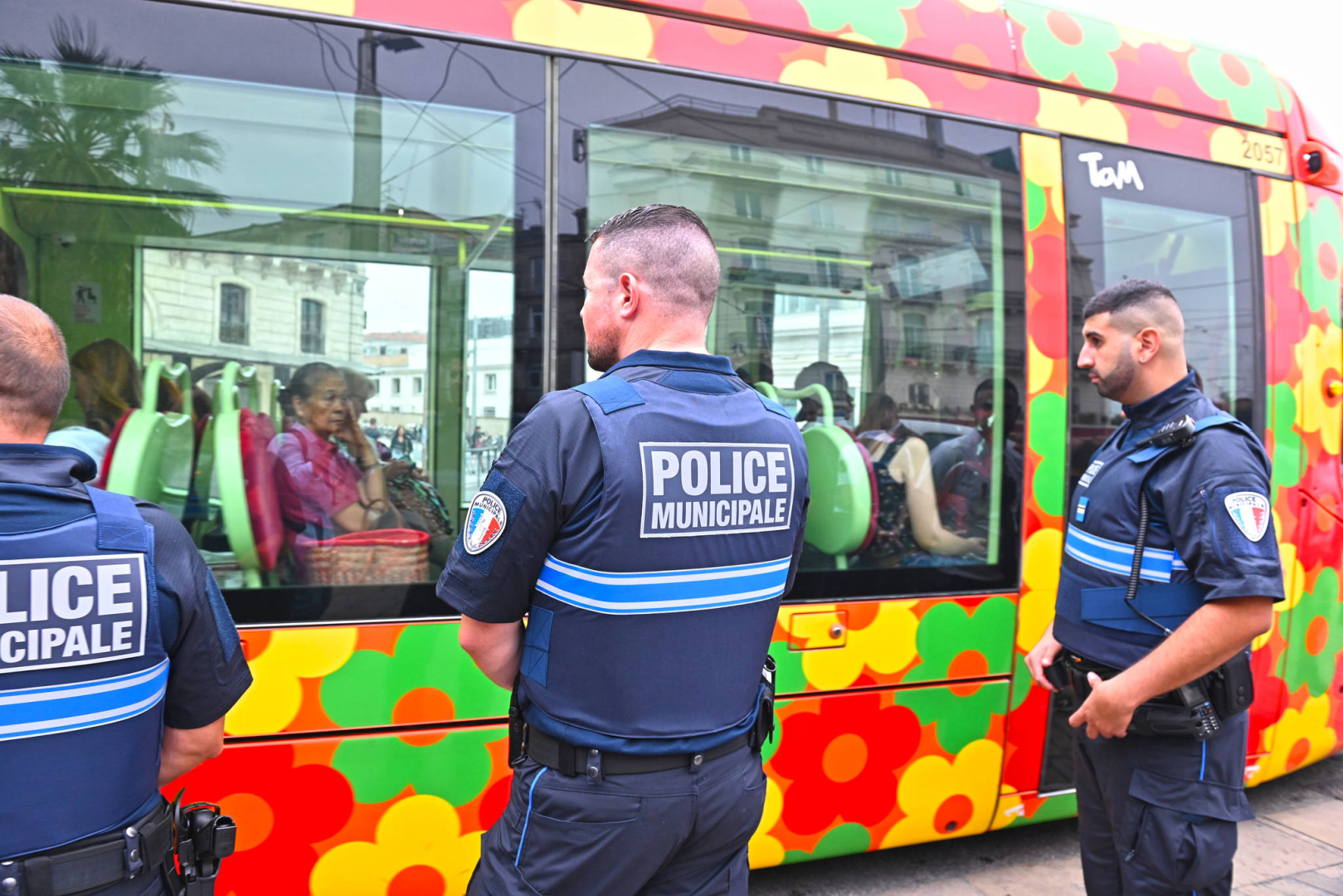 les agents de police des transports