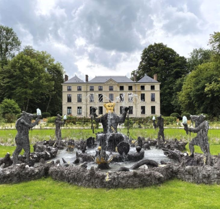 Installation de fontaine par Hélène Delprat