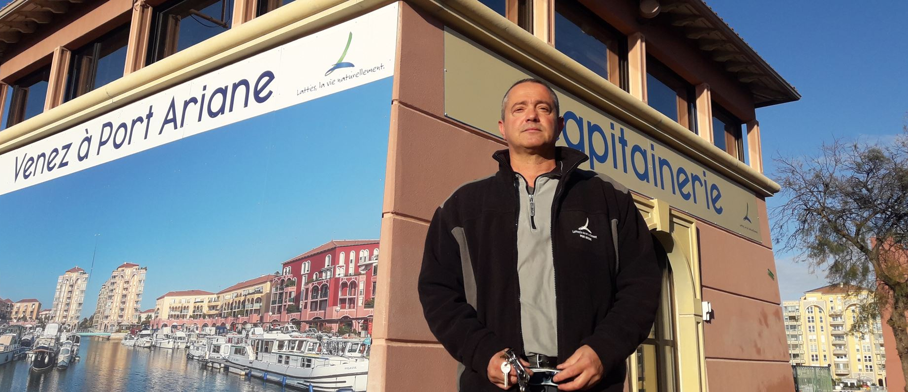 Patrice Granier, capitaine de Port Ariane