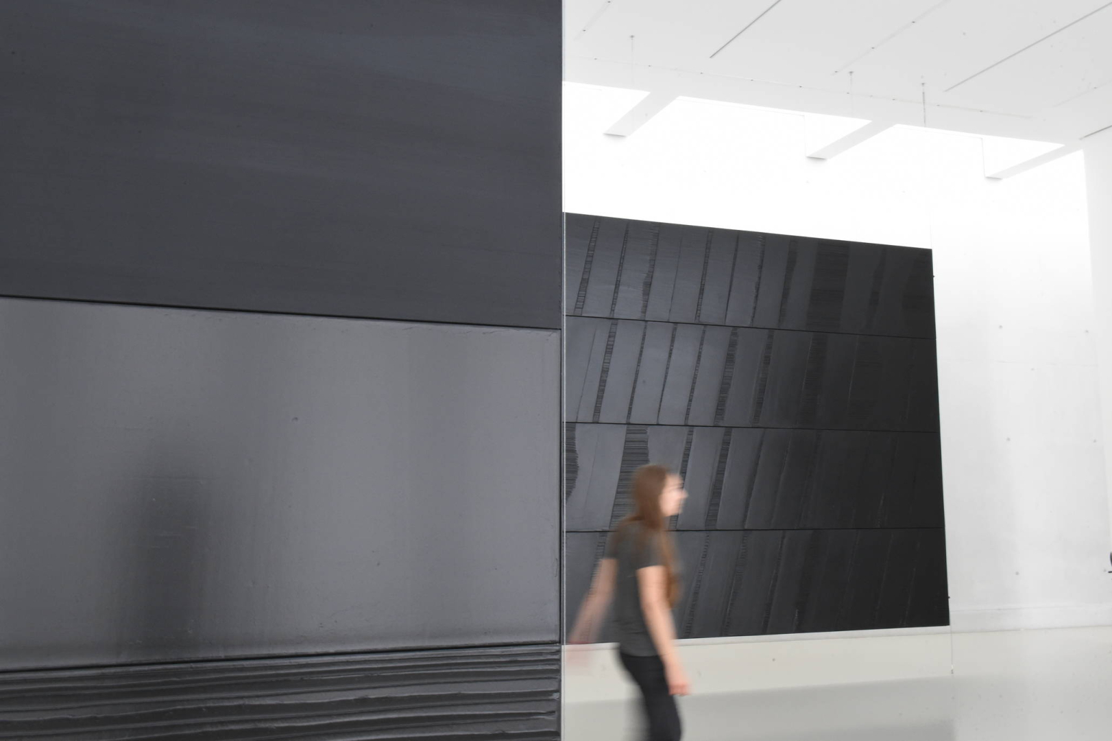 Une des salles du parcours Soulages 