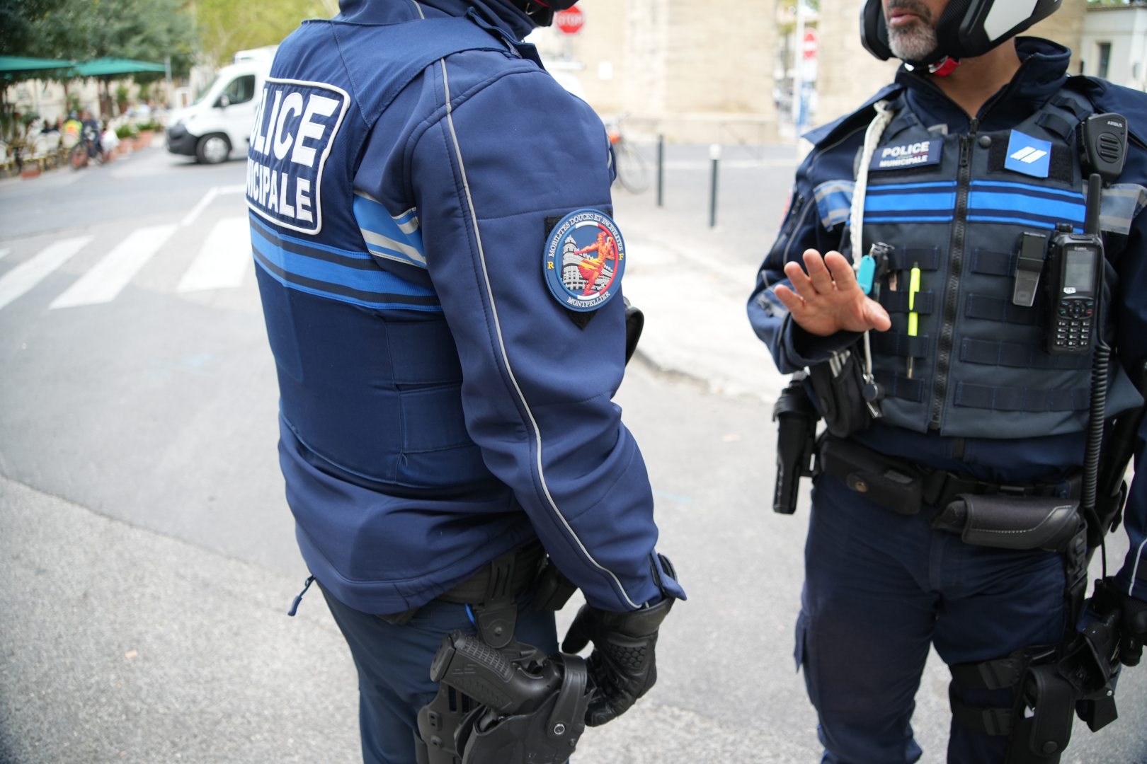 Les policiers municipaux de la nouvelle brigade luttent contre les infractions dans les espaces dédiés aux mobilités actives