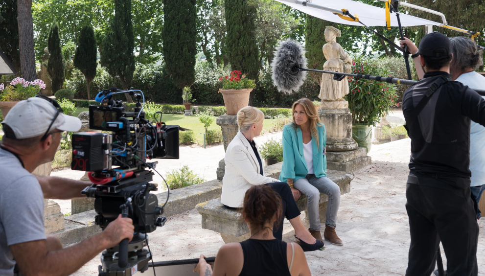 scène de tournage