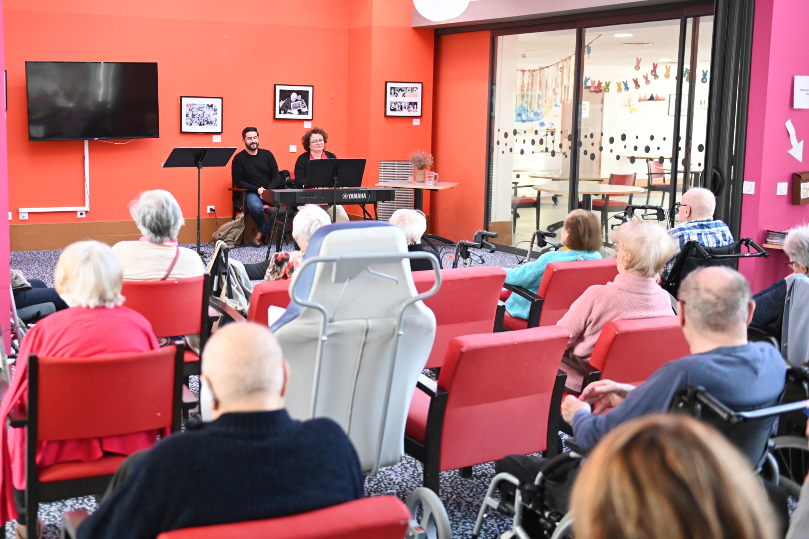 Concert à l'ehpad
