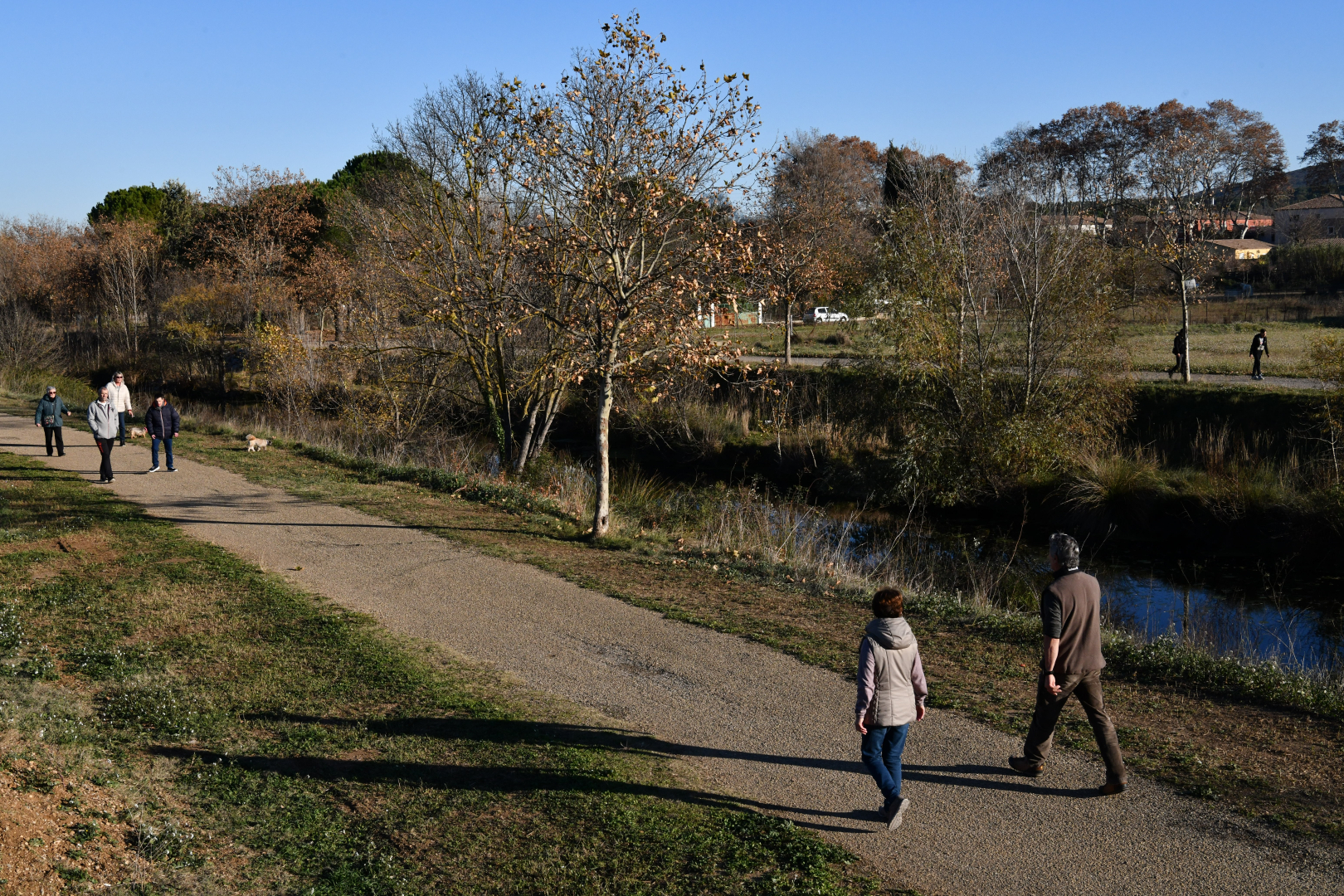Promenade au bord du Coulazou