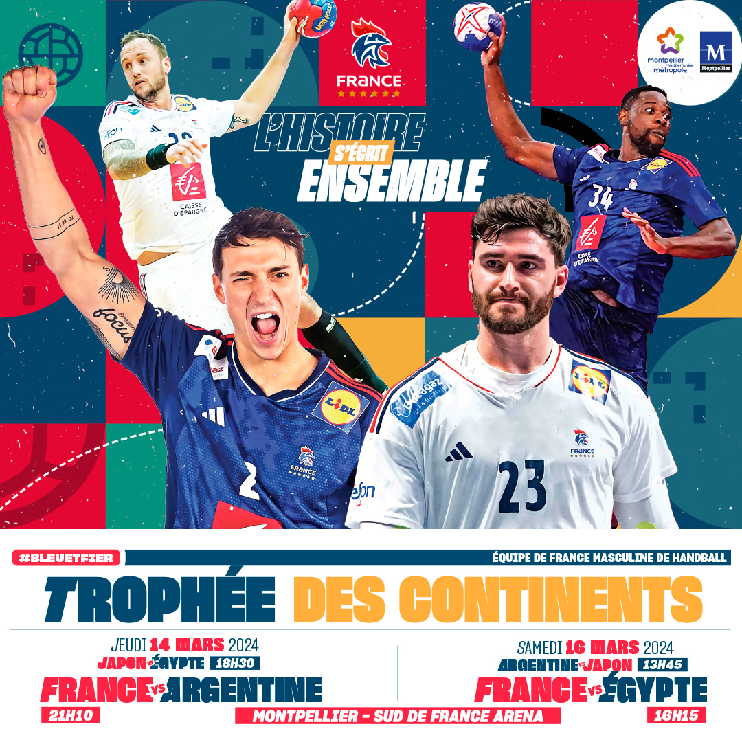 affiche trophée des continents