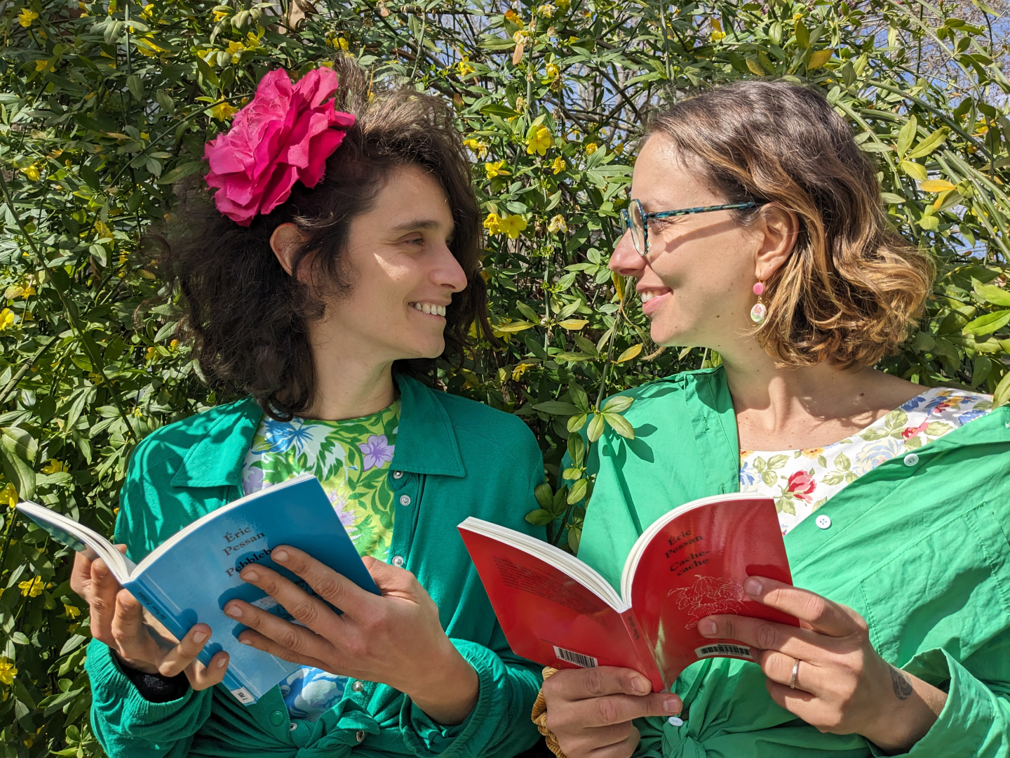 Les comédiennes de la Cie réaCtives d'Art Mixte déambulera dans Lavérune pour partager des poésies