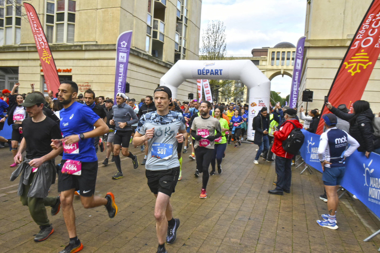 les coureurs
