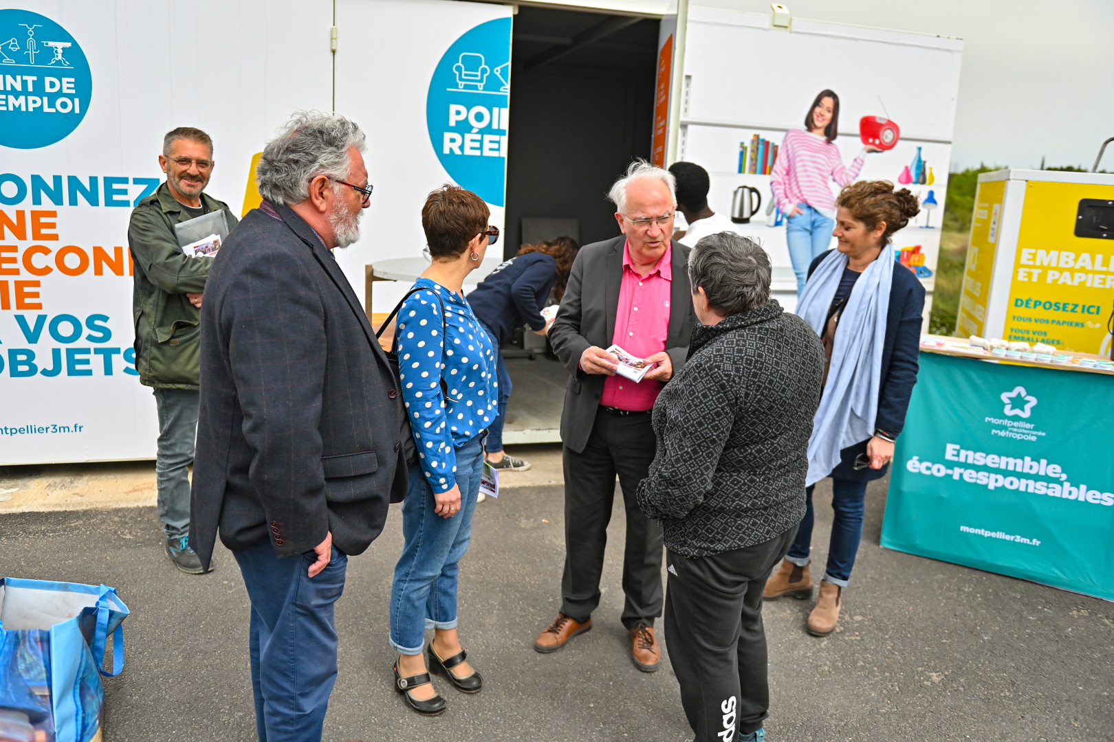 Inauguration Point de Réemploi Point Propreté Villeneuve-les-Maguelone