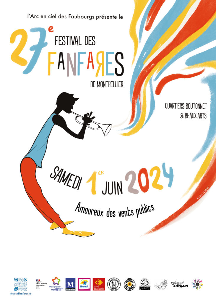 Affiche festival des fanfares