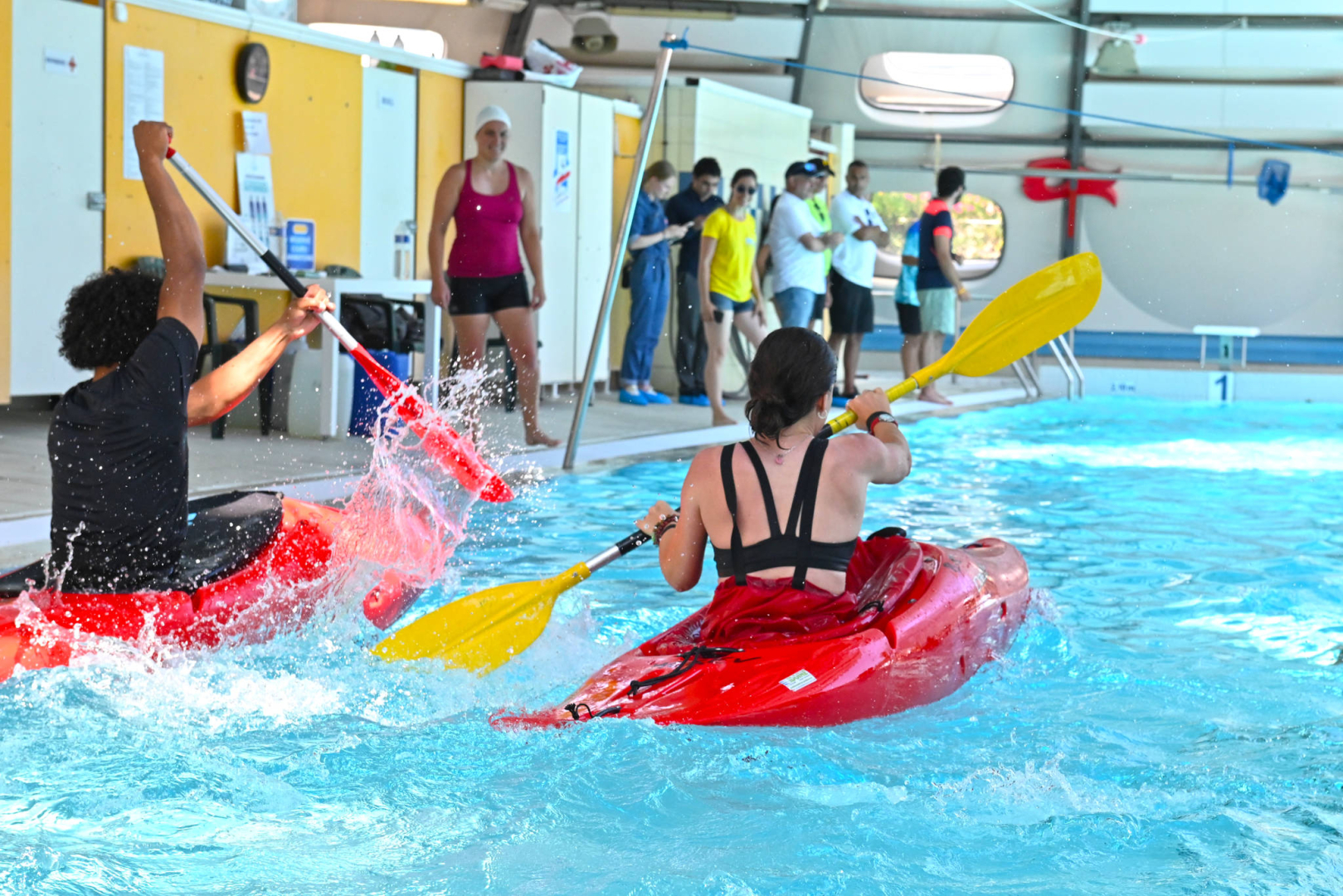 Kayak en piscine