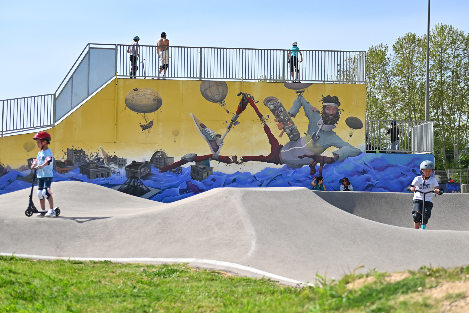 fresque sur palm park