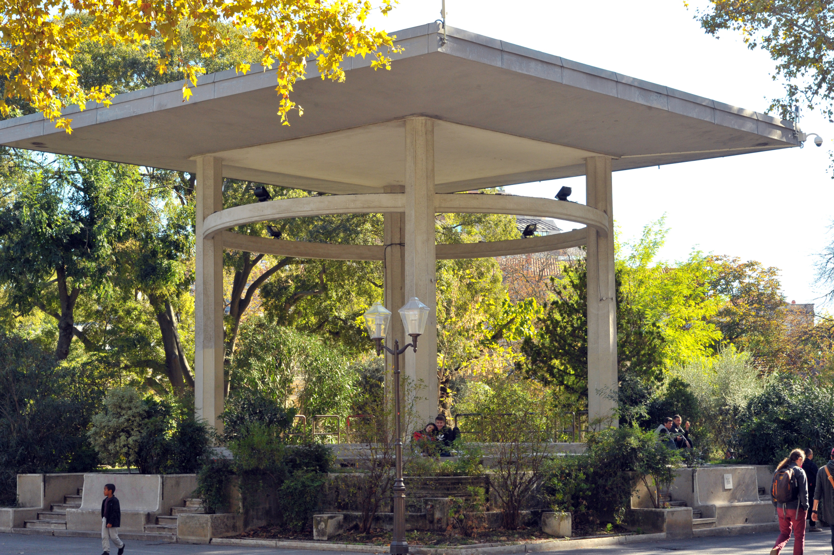 La restauration du kiosque Bosc débute 