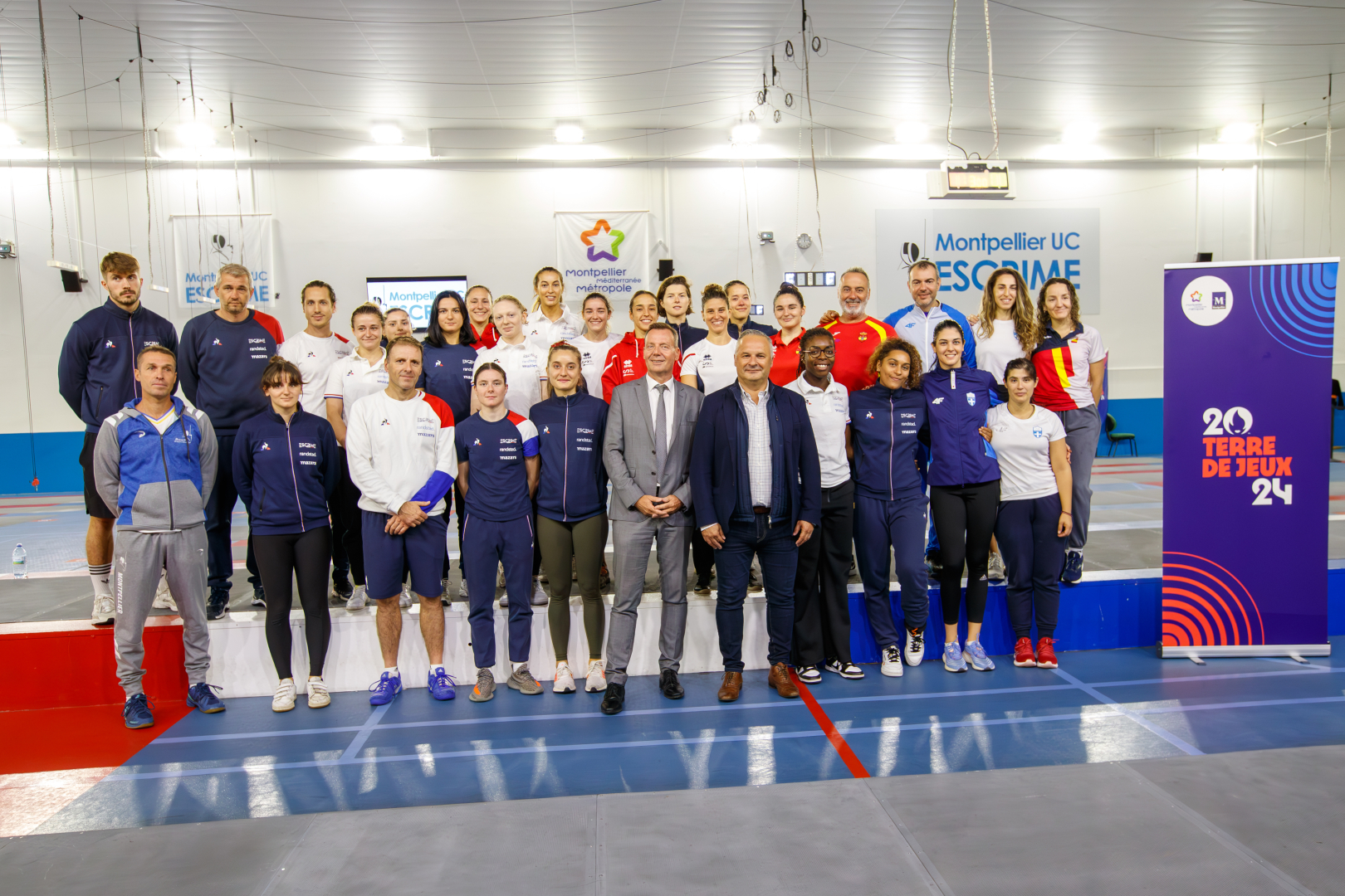 En 2023, les Bleues avaient déjà effectué un stage international à Montpellier, avec l'Espagne et la Grèce