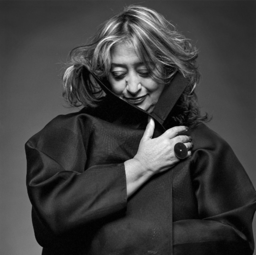 Zaha Hadid (1950 – 2016),  architecte irakienne