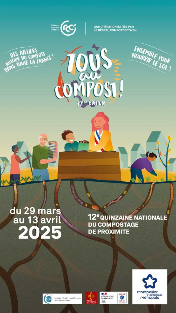 Affiche Tous au compost !