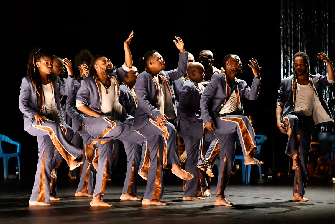Les musiciens du spectacle Coup Fatal, République Démocratique du Congo