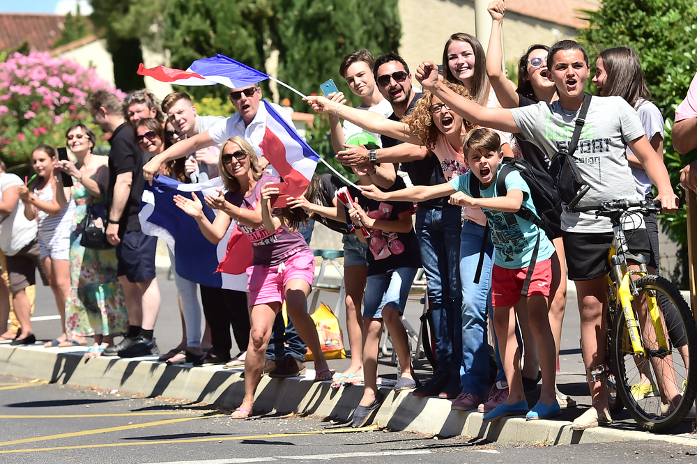 Dernier passage du Tour de France à Montpellier, le 13 juillet 2016, lors de la 11e étape, Carcassonne - Montpellier 