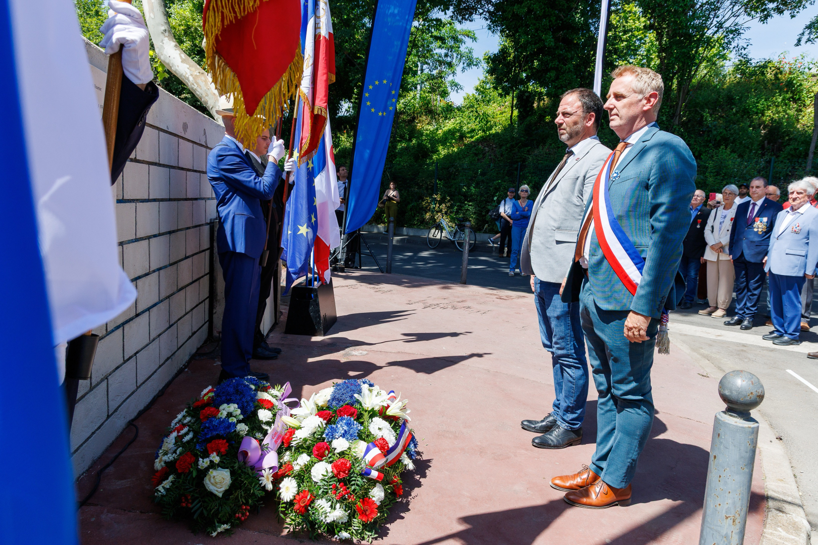 Moment de recueillement