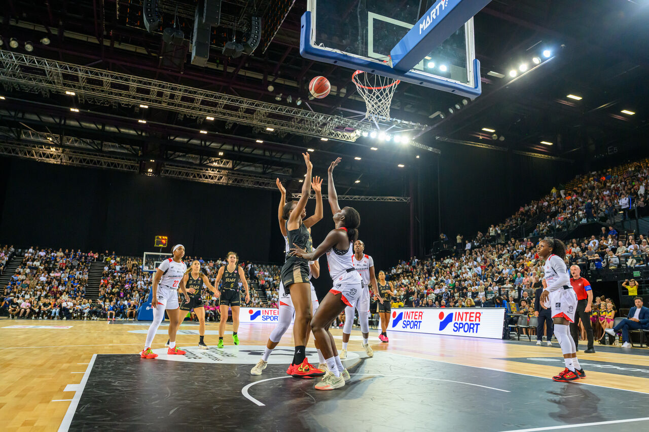 match de basketball