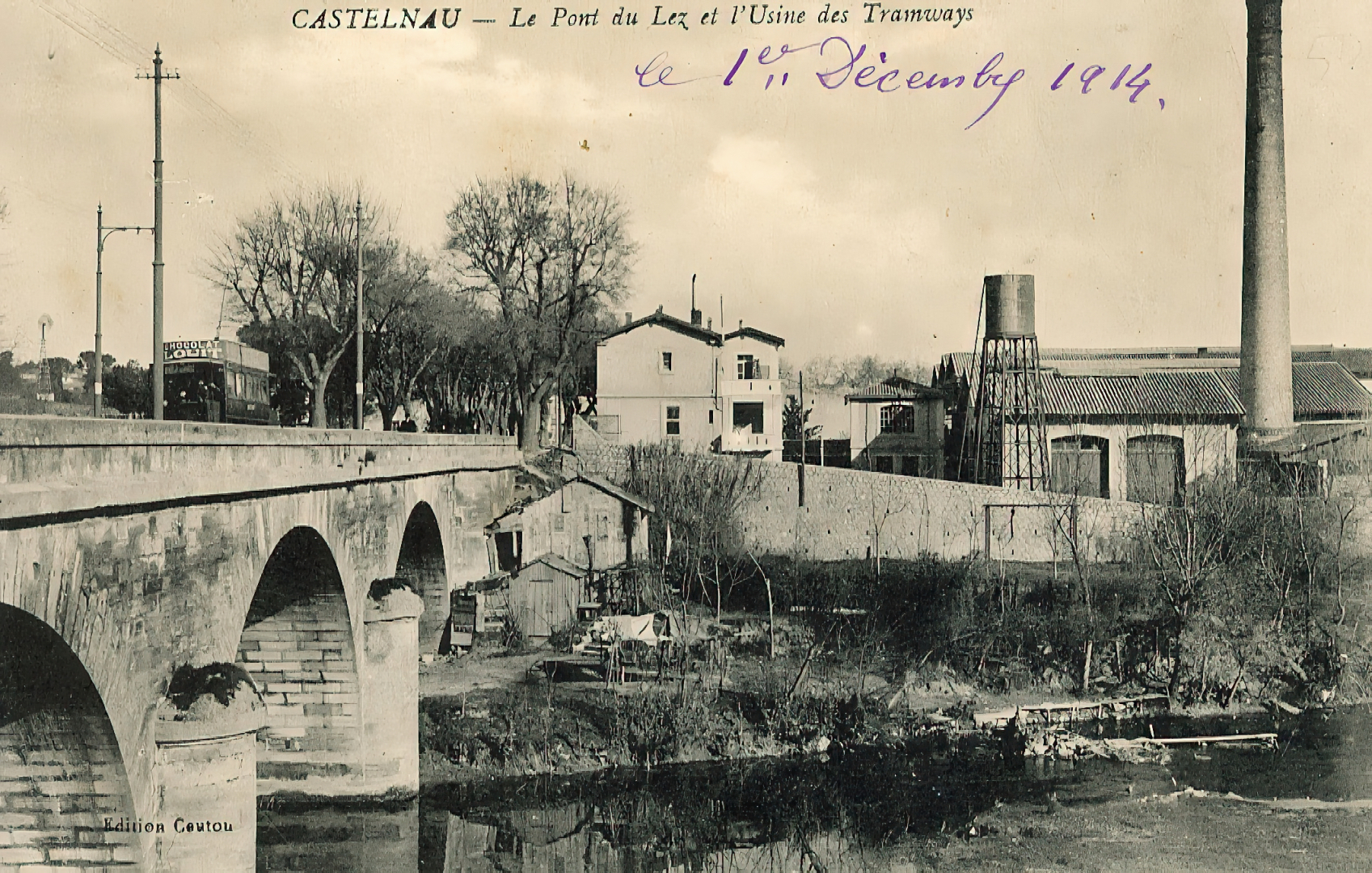 Cabane de Blanchette sous le pont de Castelnau