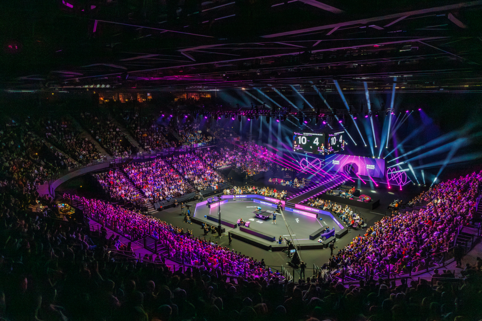 Sud de France Arena lors du WTT