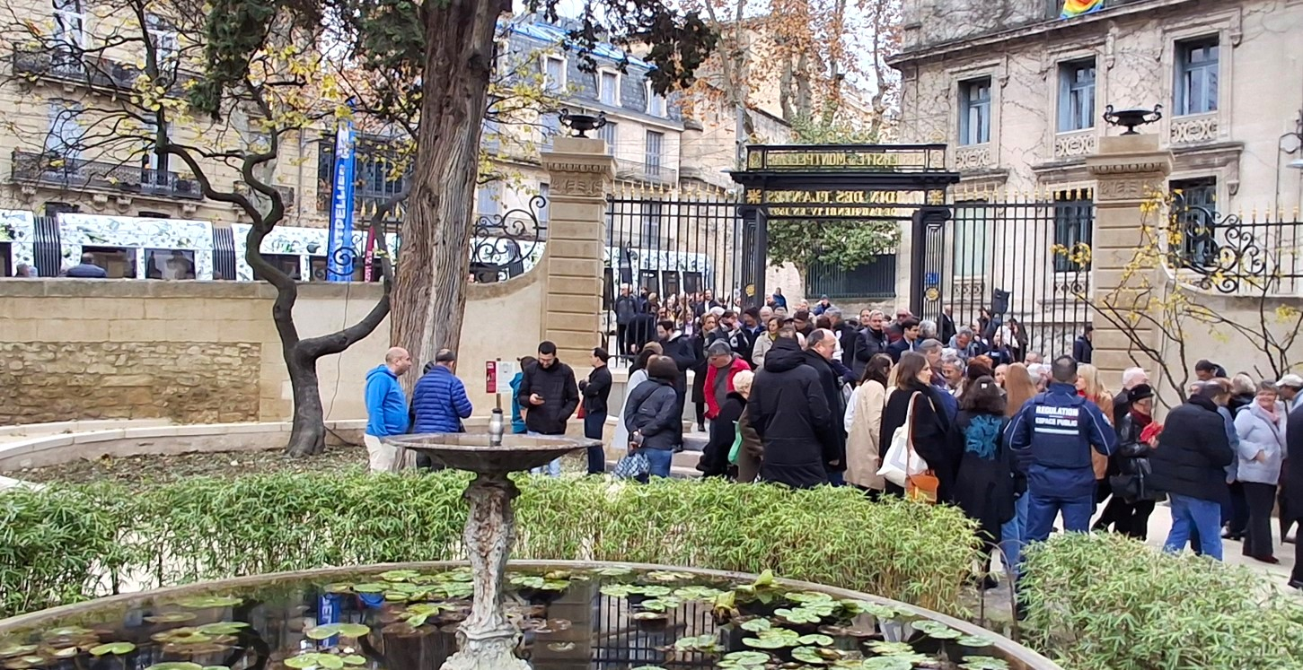 Ouverture du portail du Jardin des plantes et la ligne 5 de tramway