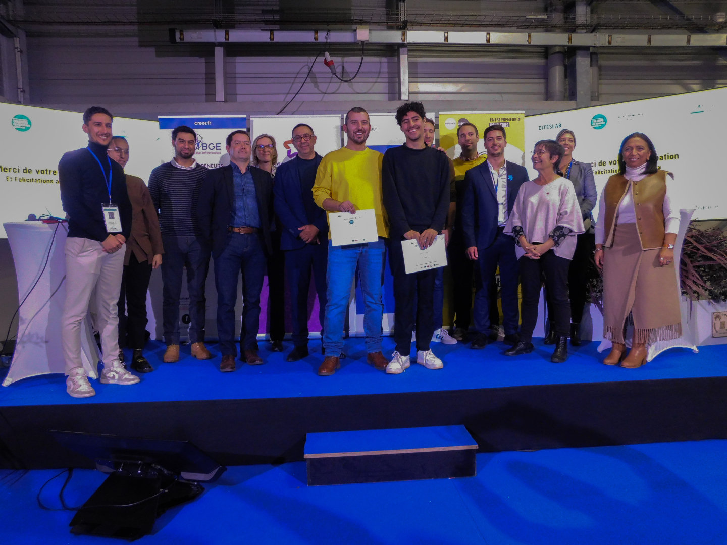 remise des prix Talents des Quartiers 2025 au Parc Expos