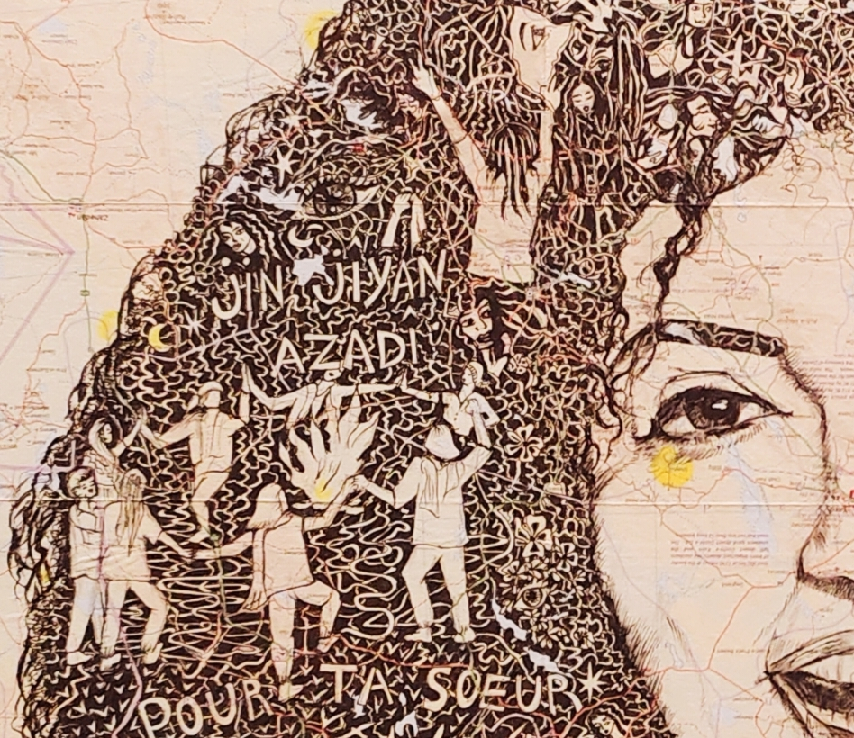 Exposition "Des Voies en voix de femmes" de Bénédicte Brunet