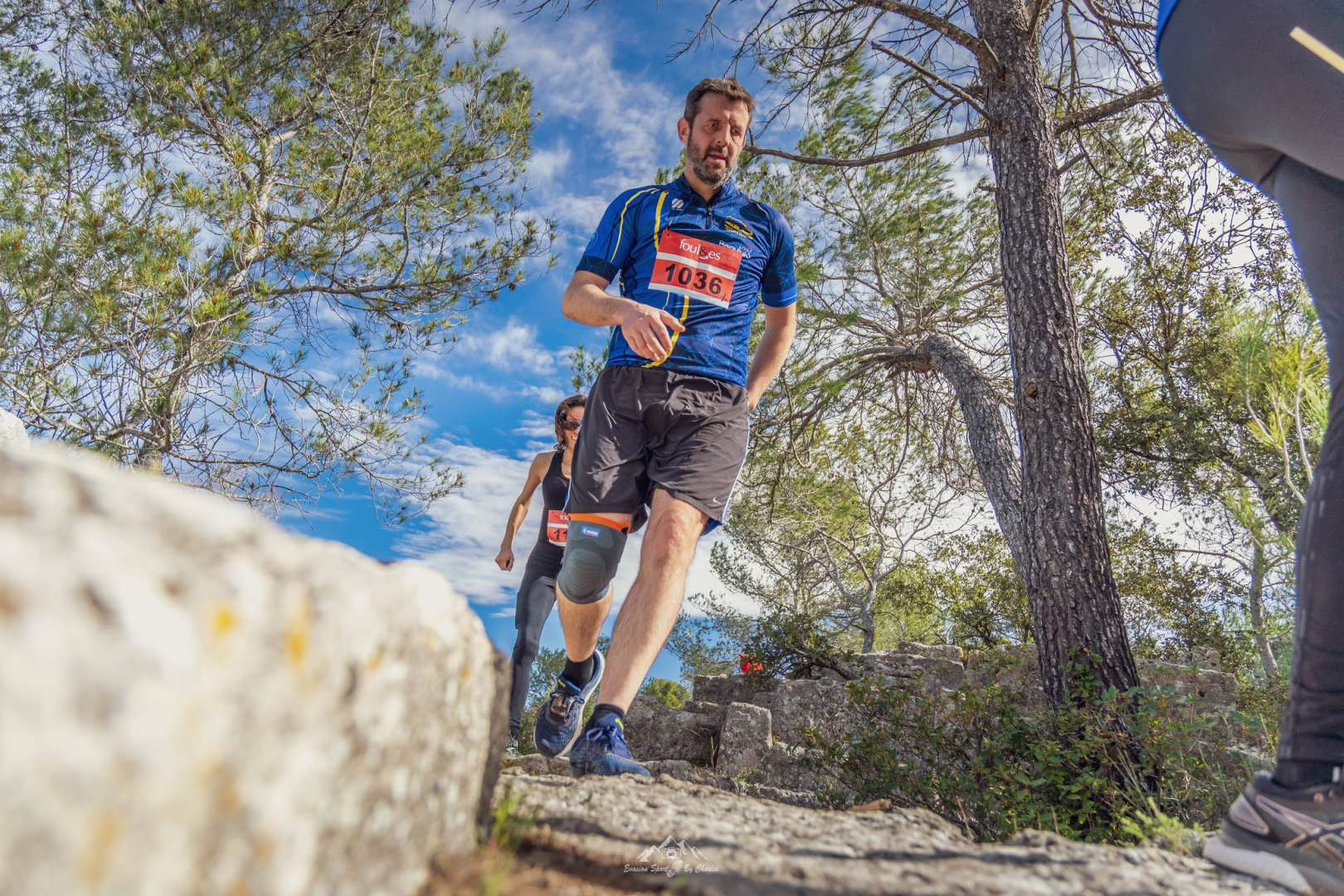 un coureur 
