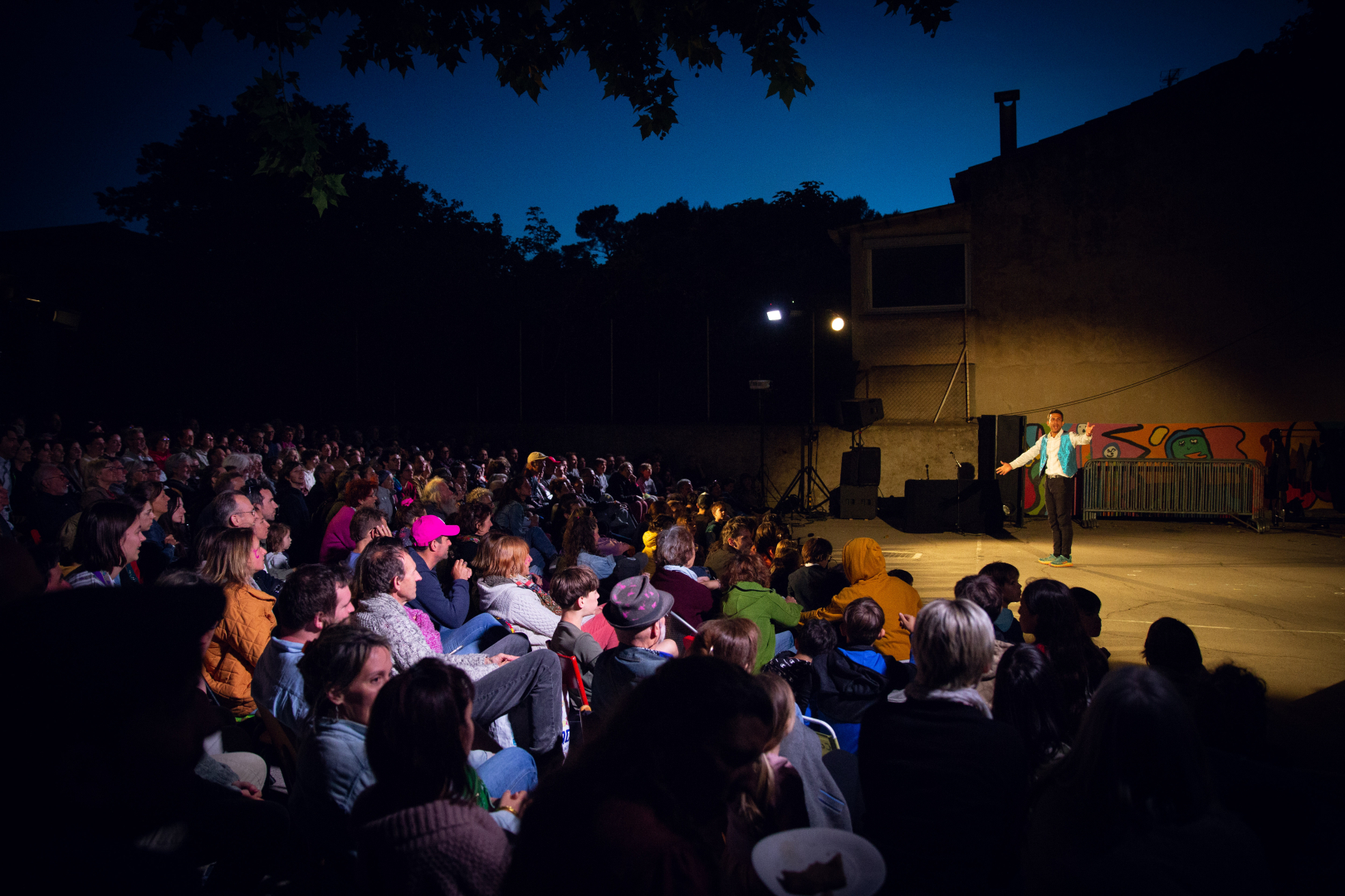 Fete du RAT représentation de nuit