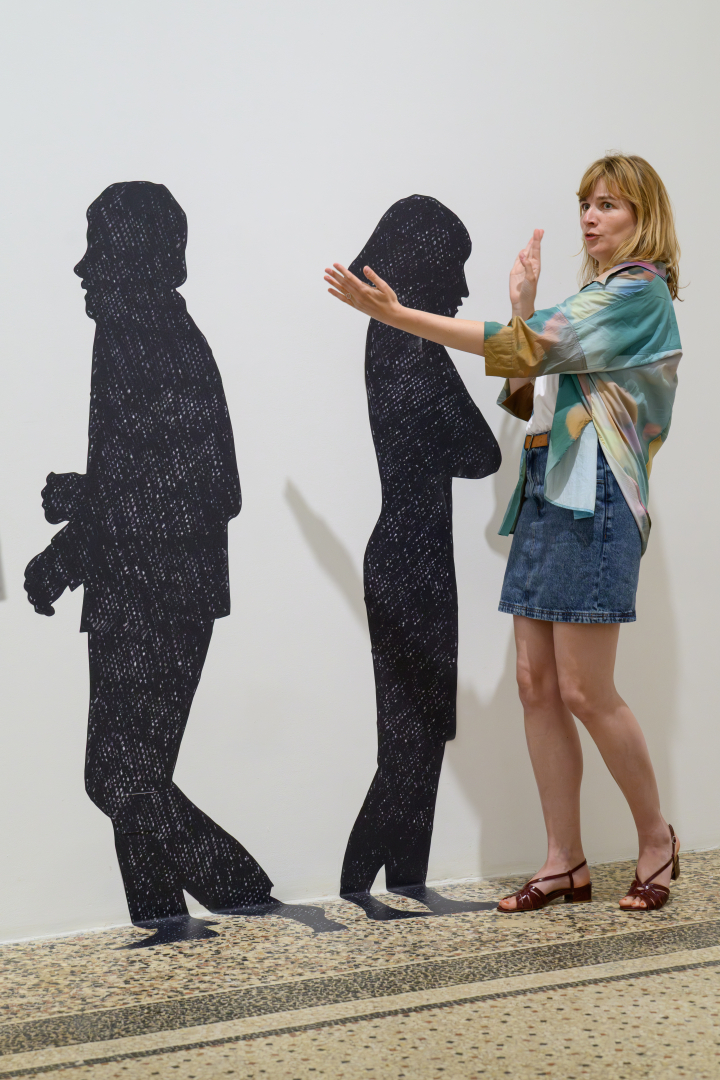 Ombres au mur