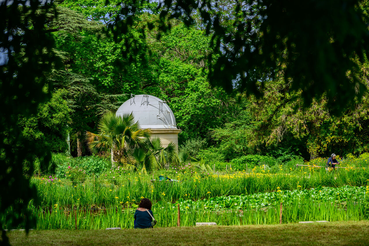 Pavillon astronomique Jardin des Plantes Montpellier