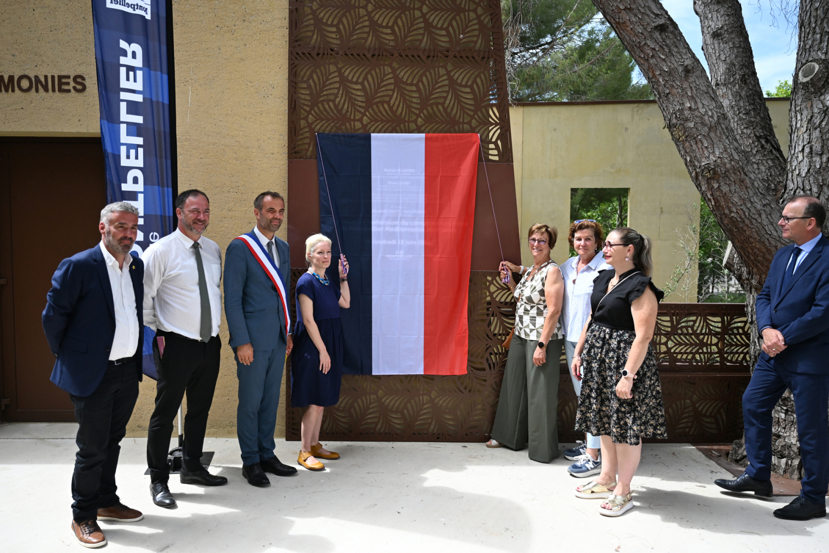 Inauguration complexe funéraire Montpellier