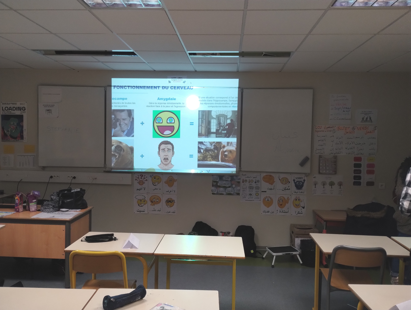 Formation CPS en classe de 5e 