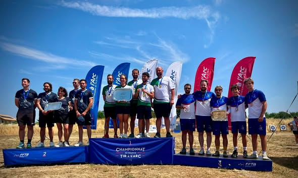 Podium pour les garçons