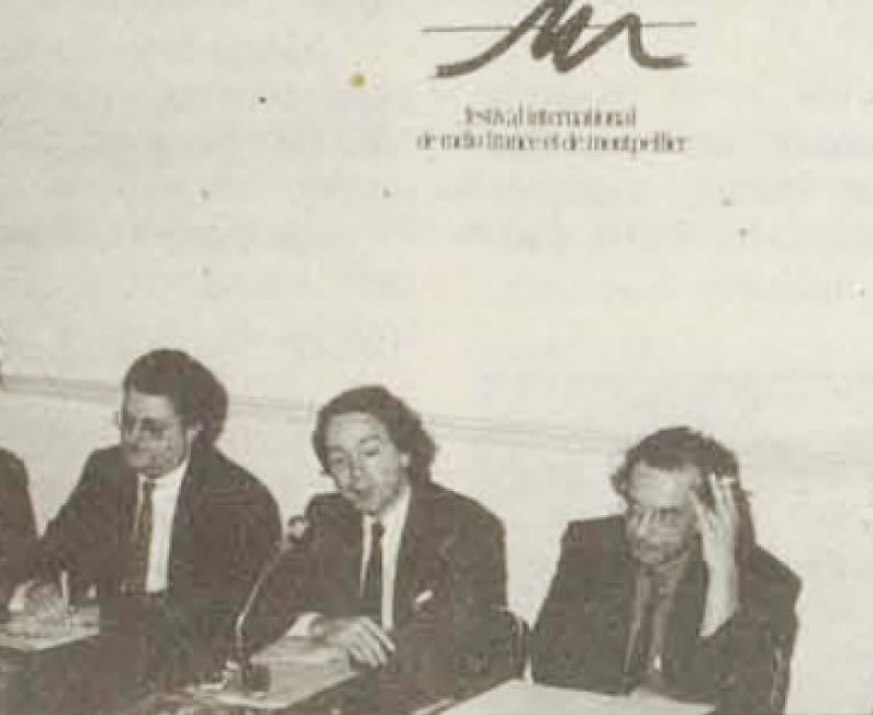 1985, Georges Frêche, Jean Michel Jeanneney et René Koering