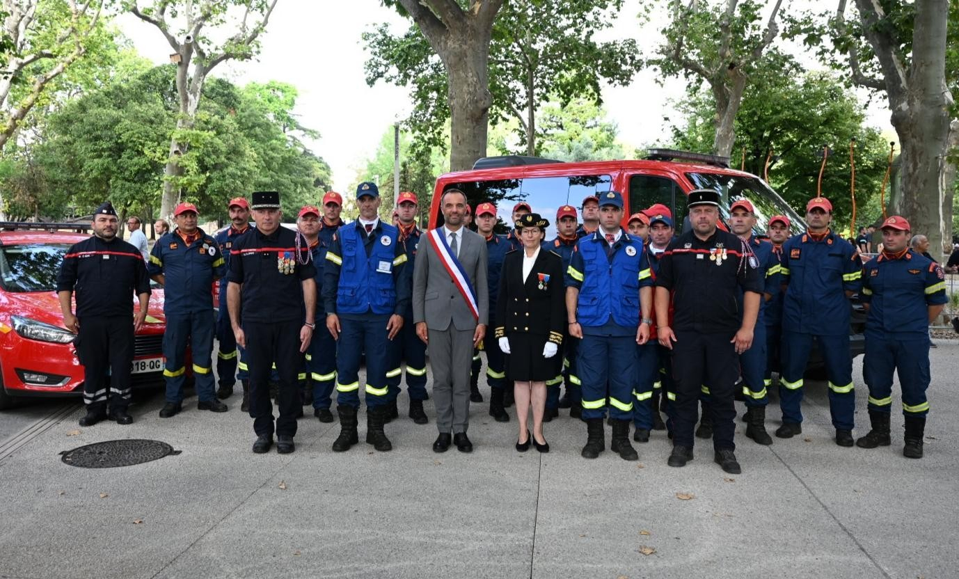 Pompiers grecs