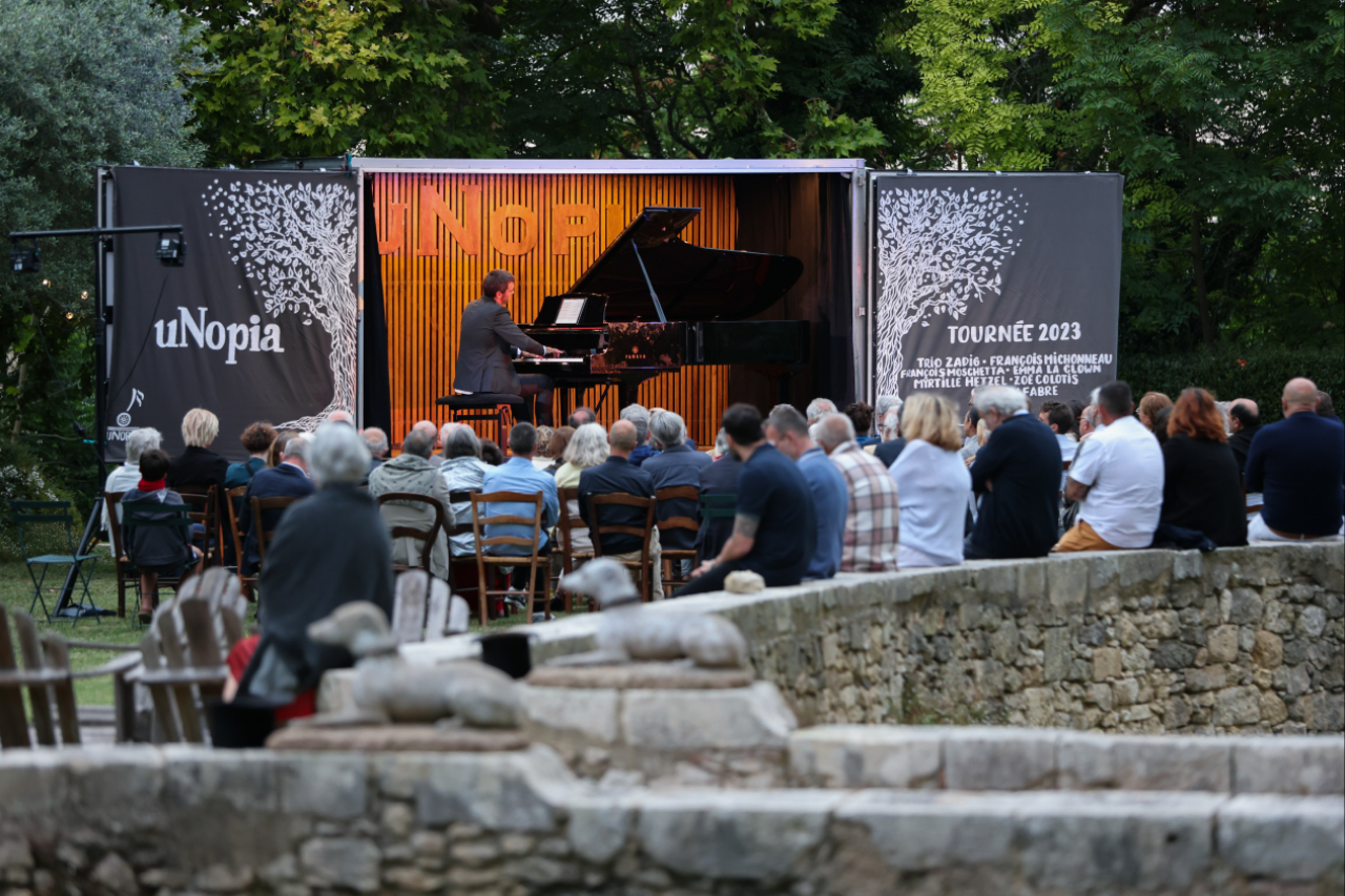 Piano dans un camion 
