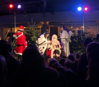 Animation père Noël à Castelnau