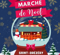 Visuel du marché de Noël à St Drezery