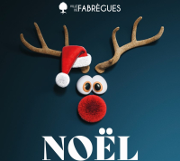 Visuel de rêne pour le Noël de Fabrègues