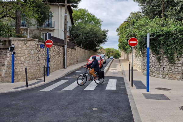 Rue Pr Forgue après les travaux