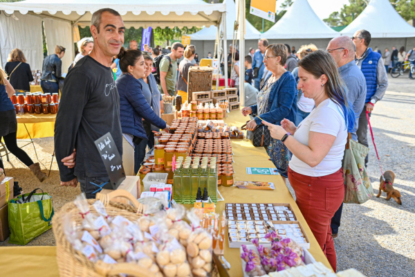 Stand fête du miel