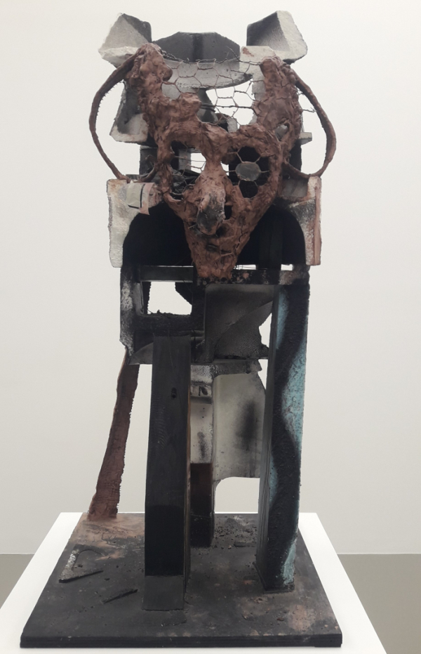 Sculpture d'Huma Bhabha