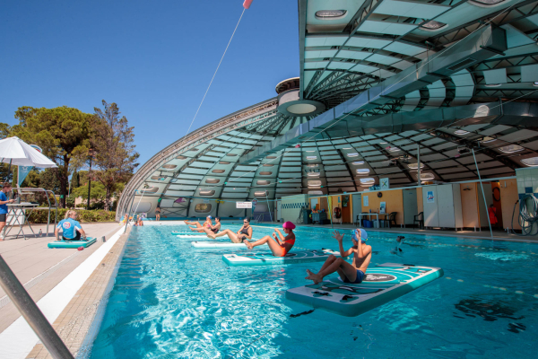 Piscine en fête