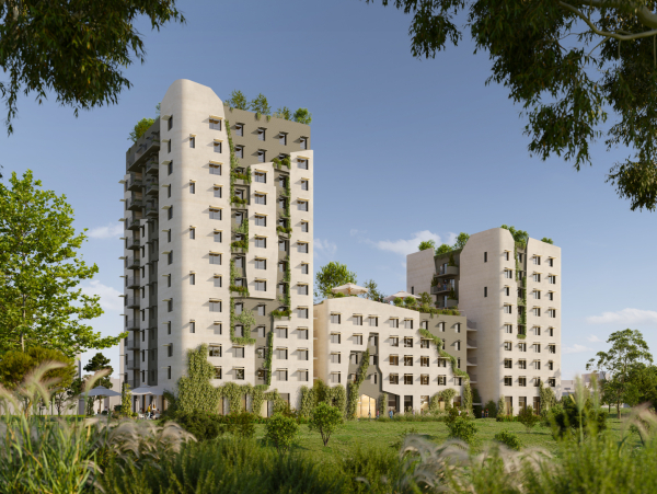 La résidence LirO, inspirée des chaos de Montpellier-le-Vieux 