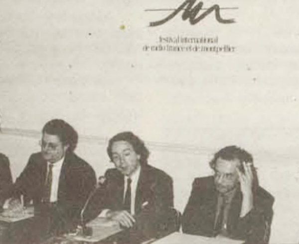 1985, Georges Frêche, Jean Michel Jeanneney et René Koering