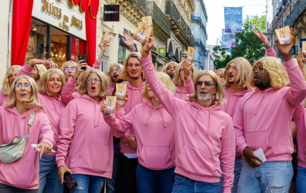 Flashmob déguisement promo à Montpellier