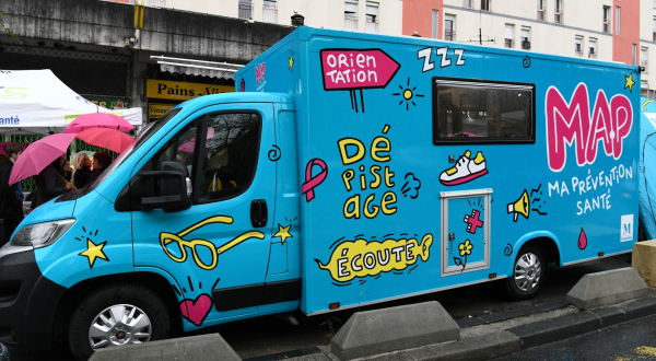 le Bus prévention santé de la Ville